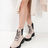 Damen-Lederstiefeletten für die Übergangszeit