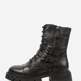 Lederstiefeletten für Damen