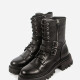 Lederstiefeletten für Damen