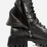 Lederstiefeletten für Damen