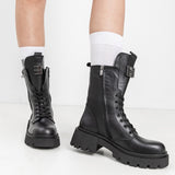 Damenstiefel mit Absatz und Isolierung