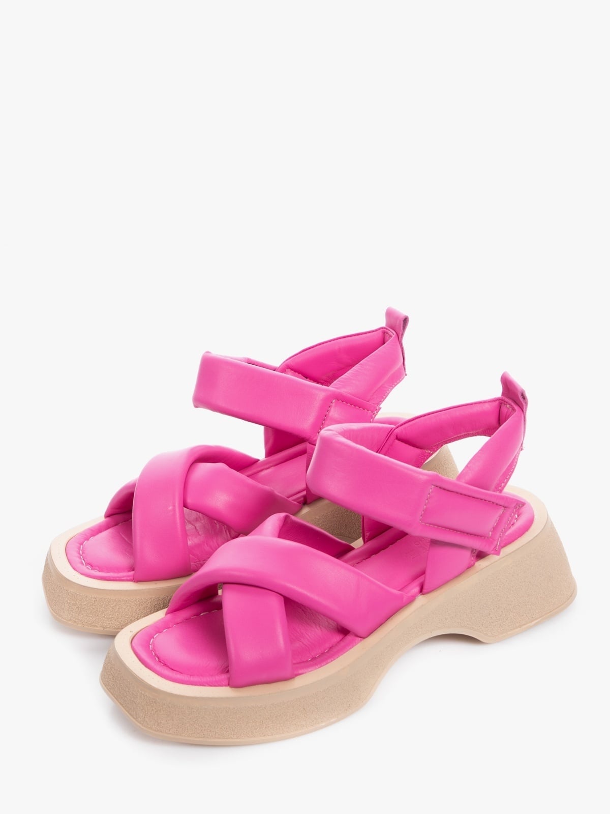 Damen-Ledersandalen
