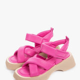 Damen-Ledersandalen