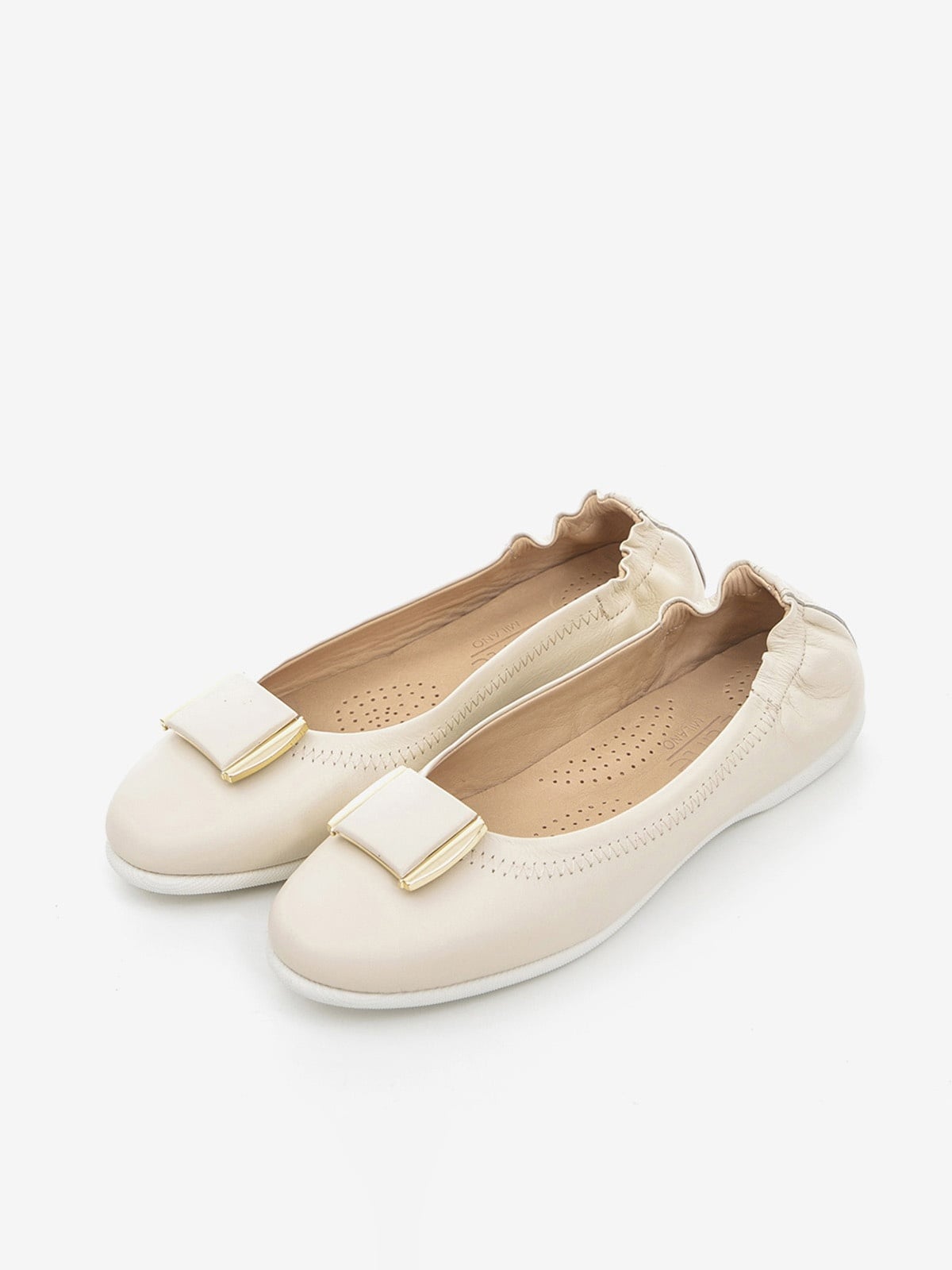 Lederballerinas für Damen