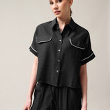 Kurzärmeliges Hemd für Frauen