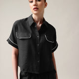 Kurzärmeliges Hemd für Frauen