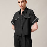 Kurzärmeliges Hemd für Frauen