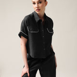 Kurzärmeliges Hemd für Frauen