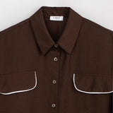 Kurzärmeliges Hemd für Frauen