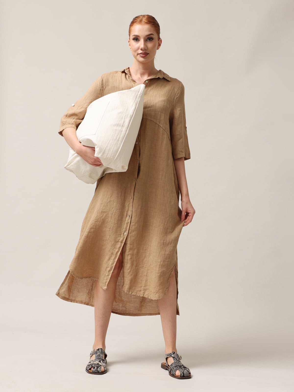 Leinenkleid für Frauen