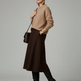 Damenpullover mit Baby-Alpakawolle