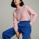 Damenpullover mit Baby-Alpakawolle