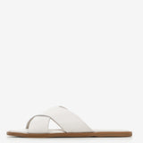 Damen-Sandalen aus geprägtem Leder