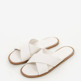 Damen-Sandalen aus geprägtem Leder