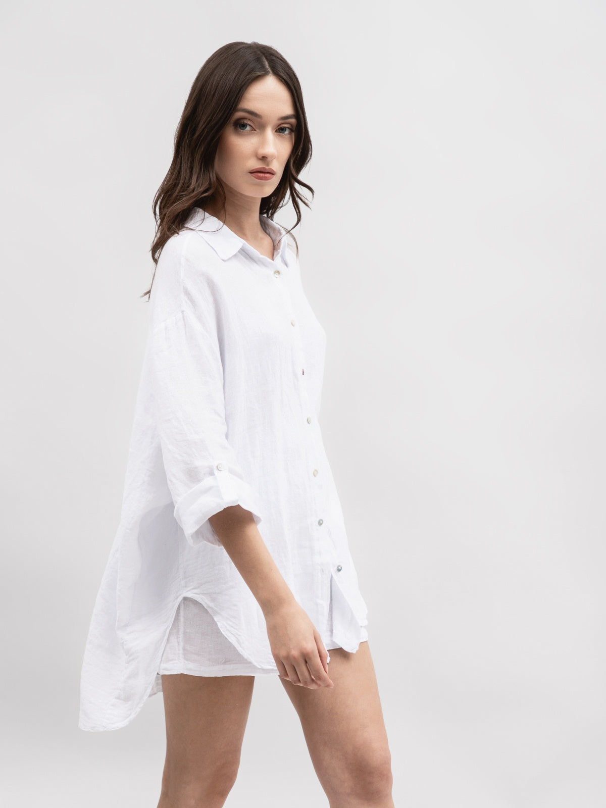 Damenhemd, Capsule Collection, 100% Leinen