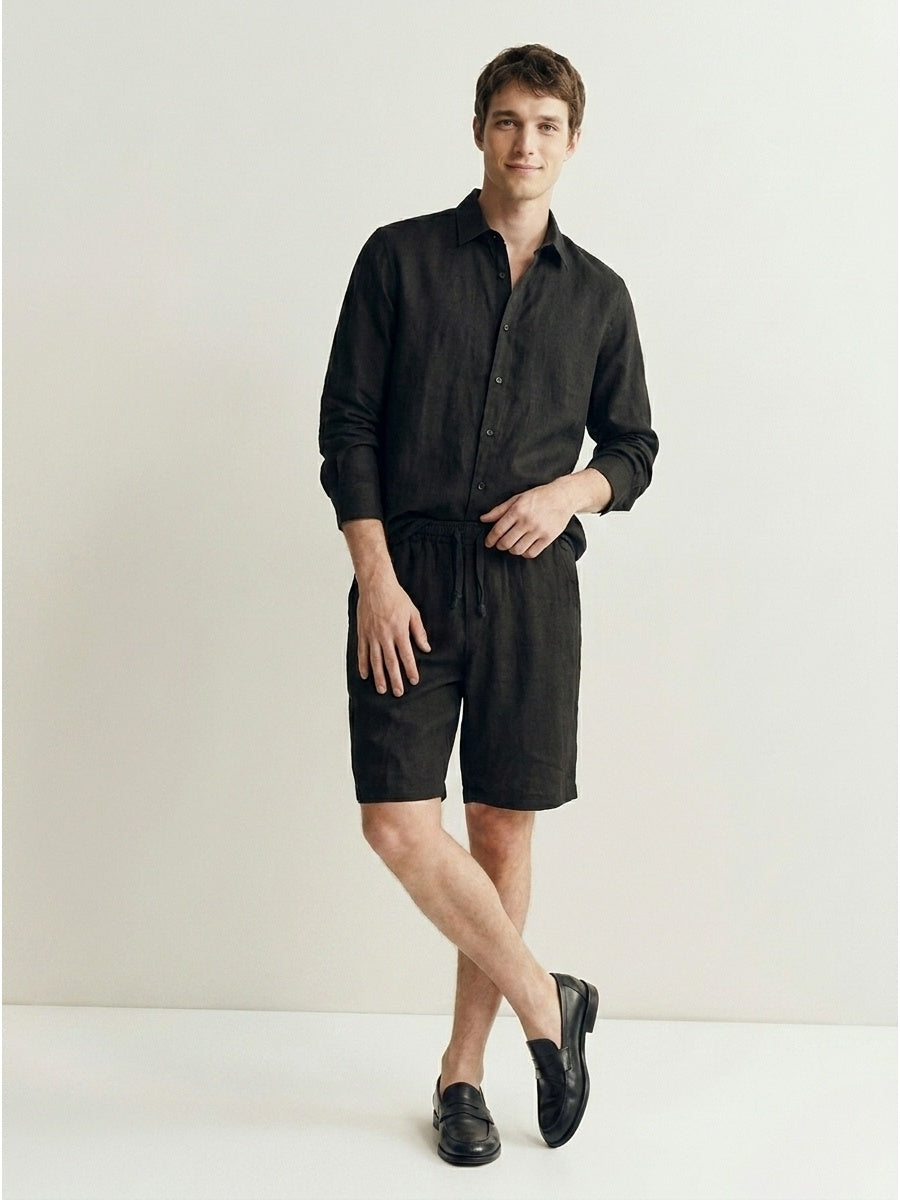 Shorts aus Leinen für Männer