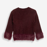Damenpullover mit Baby-Alpakawolle