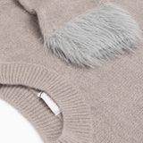 Damenpullover mit Baby-Alpakawolle