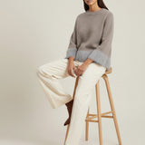 Damenpullover mit Baby-Alpakawolle