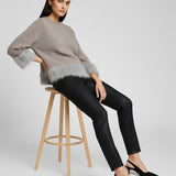 Damenpullover mit Baby-Alpakawolle