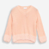 Damenpullover mit Baby-Alpakawolle