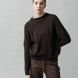 Damenpullover mit Baby Alpaka Wolle