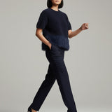 Damenpullover mit Mohairwolle