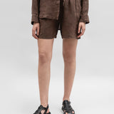 Damenshorts, Capsule Collection, 100 % Leinen