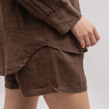 Damenshorts, Capsule Collection, 100 % Leinen