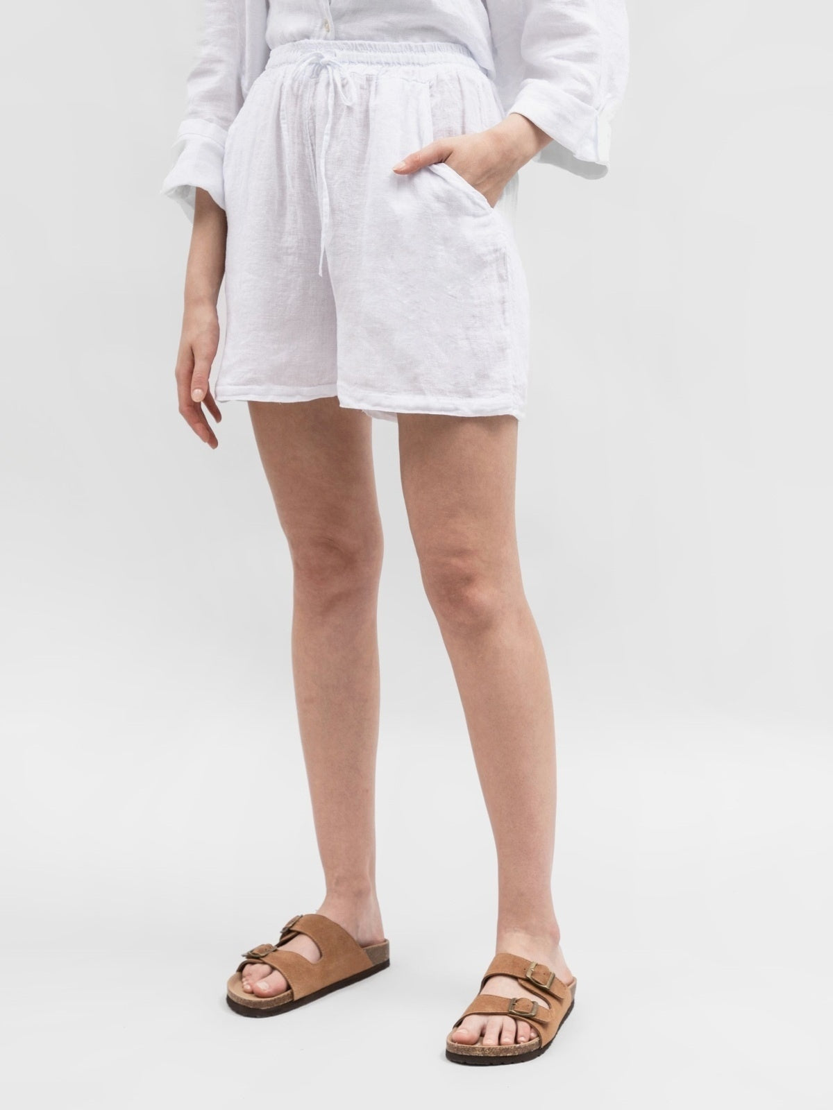 Shorts für Frauen, Capsule Collection, 100% Leinen