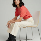 Damenpullover mit Baby-Alpakawolle