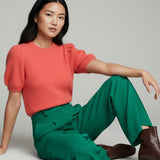 Damenpullover mit Baby-Alpakawolle