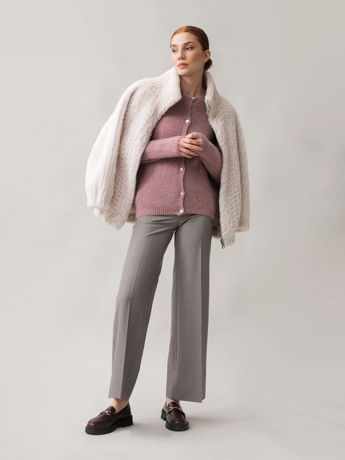 Damenpullover mit Baby Alpaka Wolle, Capsule Collection