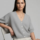 Damenpullover mit Baby-Alpakawolle