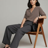 Damenpullover mit Baby-Alpakawolle