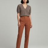 Damenpullover mit Baby-Alpakawolle