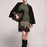 Damenpullover mit Baby-Alpakawolle