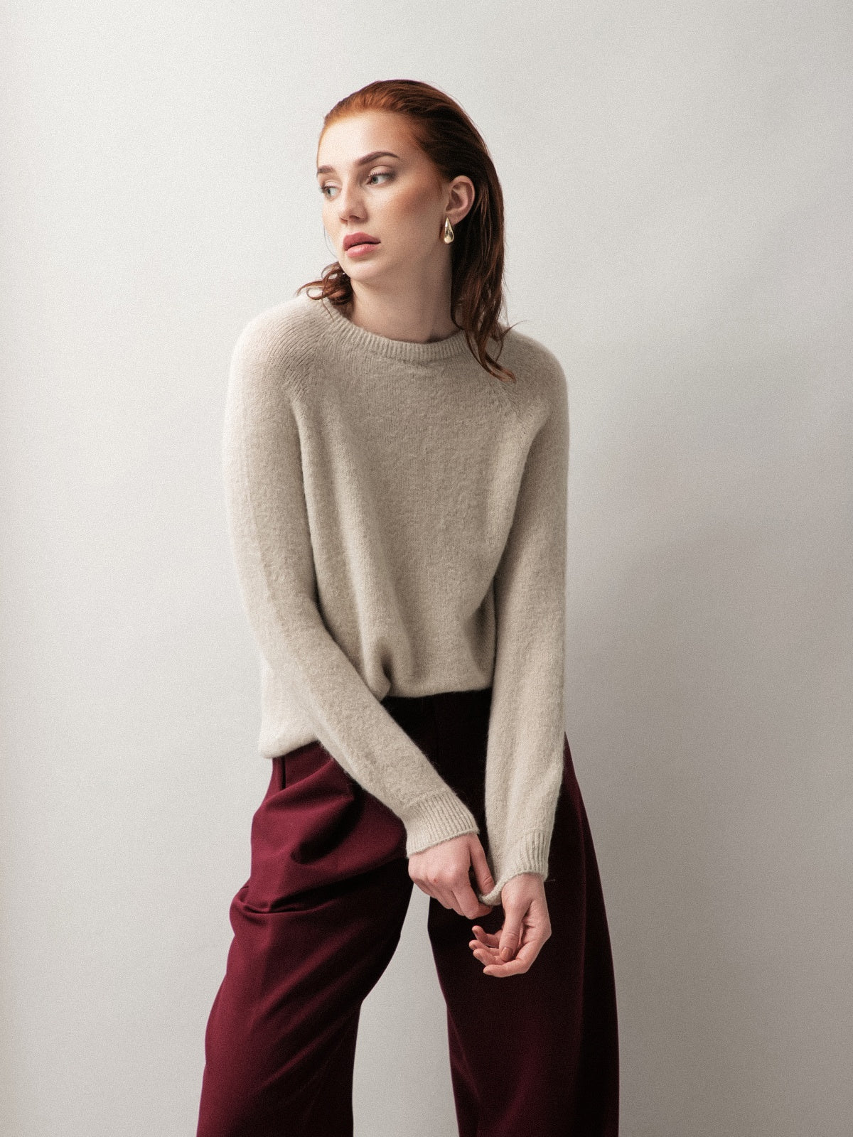 Damenpullover mit Aplaka-Wolle, Capsule Collection