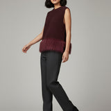 Damenpullover mit Baby-Alpakawolle