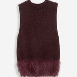 Damenpullover mit Baby-Alpakawolle