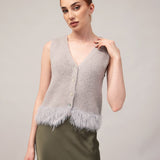 Damenpullover mit Baby-Alpakawolle