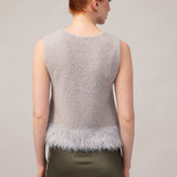 Damenpullover mit Baby-Alpakawolle