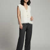 Damenpullover mit Baby-Alpakawolle