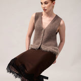 Damenpullover mit Baby-Alpakawolle