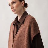 Damenweste mit Baby Alpaka Wolle, Capsule Collection