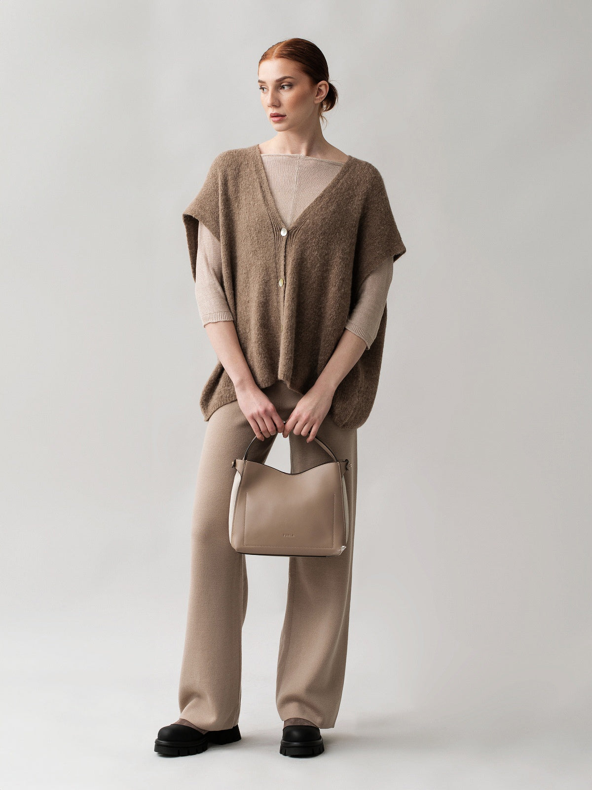 Damenweste mit Baby Alpaka Wolle, Capsule Collection