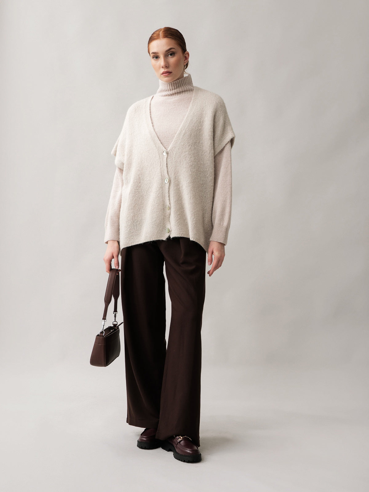 Damenweste mit Baby Alpaka Wolle, Capsule Collection