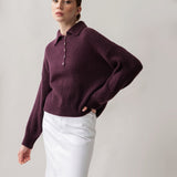 Damenpullover mit Baby Alpaka Wolle