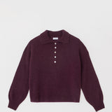 Damenpullover mit Baby Alpaka Wolle