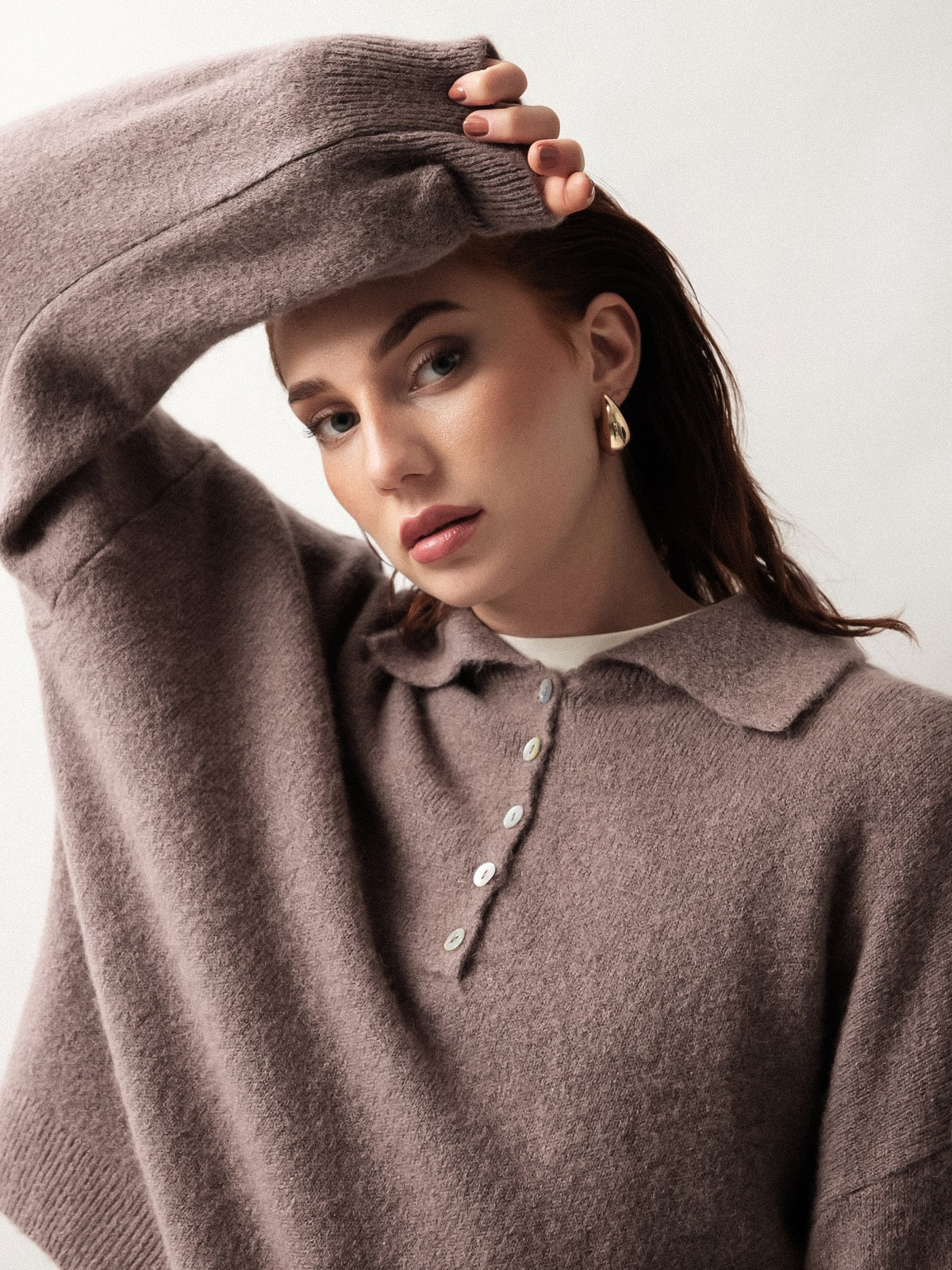 Damenpullover mit Baby Alpaka Wolle, Capsule Collection
